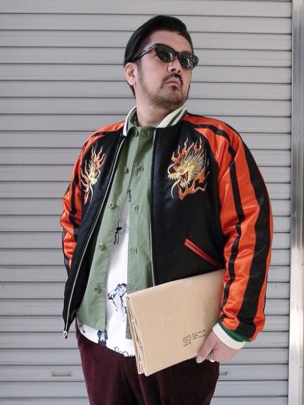 WACKO MARIAのスカジャンを使ったメンズ人気ファッション