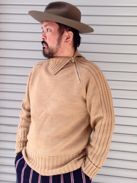 「nonnative（ノンネイティブ）のアイテム（帽子）」を使った、tinyworldさん（メンズ・173cm）の夏コーディネート