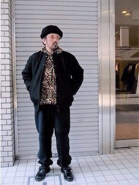 「COOTIE」｜「アイテム（ジャケット/アウター）」を使った、tinyworldさん（メンズ・173cm）の冬コーディネート