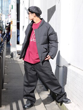 「KIKO KOSTADINOV（キコ コスタディノフ）のアイテム（シューズ）」を使った、Keishiro Hidaさん（メンズ・179cm）の秋コーディネート