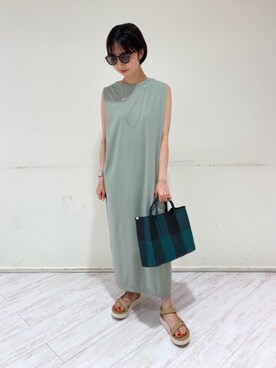 MINAMIさん（レディース・159cm）の夏コーディネート