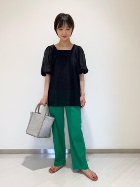 MINAMIさん（レディース・159cm）の夏コーディネート