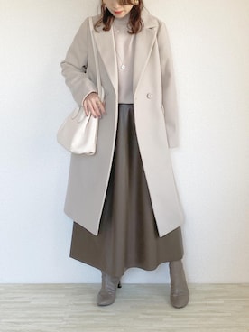 Nanaさん（レディース・150cm）の冬コーディネート