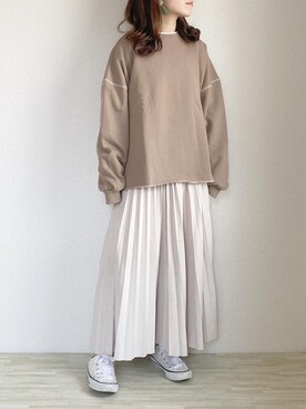 Nanaさん(レディース・150cm)の冬コーディネート