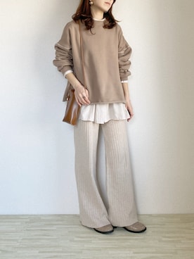 Nanaさん（レディース・150cm）の冬コーディネート