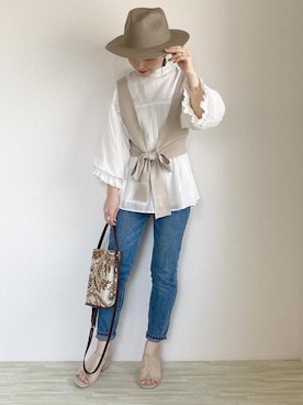 Nanaさん（レディース・150cm）の春コーディネート