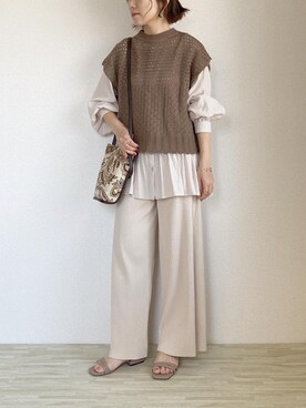 Nanaさん（レディース・150cm）の春コーディネート