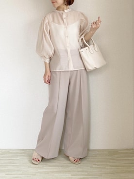 Nanaさん（レディース・150cm）の春コーディネート