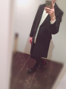 「BLISS POINT（ブリスポイント）のアイテム（ジャケット/アウター）」を使った、as.さん（メンズ・181cm）の冬コーディネート