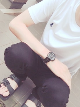 as.さん（メンズ・181cm）の夏コーディネート