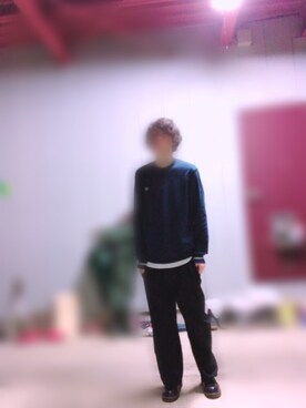 「Marc by Marc Jacobs（マークバイマークジェイコブス）のアイテム（リング）」を使った、as.さん（メンズ・181cm）の秋コーディネート