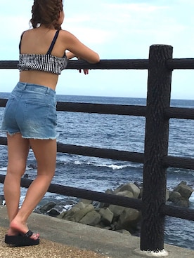 「BACKS（バックス）のアイテム（トップス）」を使った、のんさん（レディース・145cm）の秋コーディネート