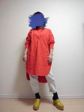 「johnbull」｜「アイテム（その他シューズ）」を使った、nakoさん（レディース・155cm）の春コーディネート