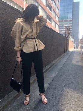 「フォローミー」｜くすみんさん（レディース・153cm）の春コーディネート