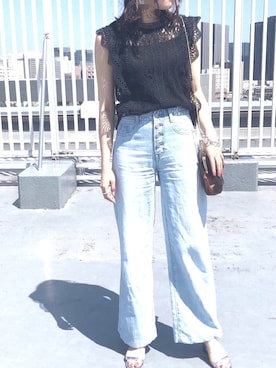 「アイテム（リング）」を使った、くすみんさん（レディース・153cm・20代）の夏コーディネート