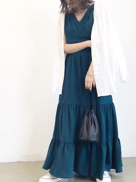 「the case（ザケース）のアイテム」を使った、くすみんさん（レディース・153cm）の夏コーディネート