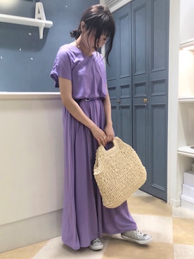 「アイテム（リング）」を使った、くすみんさん（レディース・153cm・20代）の夏コーディネート