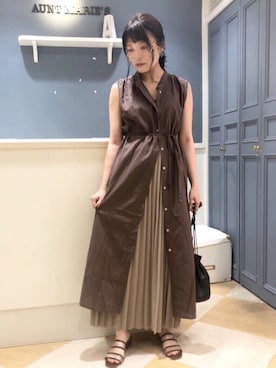 くすみんさん（レディース・153cm）の夏コーディネート