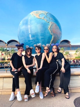 「Settimissimo（セッティミッシモ）のアイテム」を使った、くすみんさん（レディース・153cm）の夏コーディネート