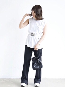 くすみんさん（レディース・153cm）の夏コーディネート