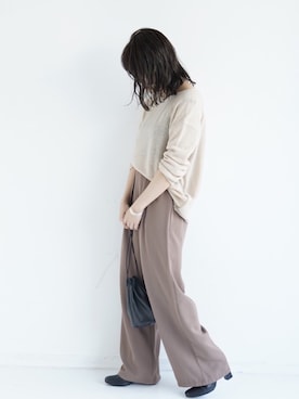 「the case（ザケース）のアイテム」を使った、くすみんさん（レディース・153cm）の夏コーディネート