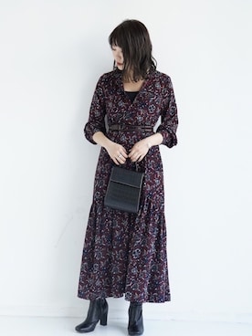 「SHAGGIE（シャギー）のアイテム」を使った、くすみんさん（レディース・153cm）の夏コーディネート