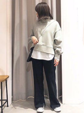 くすみんさん（レディース・153cm）の冬コーディネート