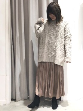 「初売り」｜くすみんさん（レディース・153cm）の冬コーディネート