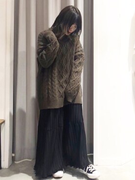 くすみんさん(レディース・153cm)の冬コーディネート