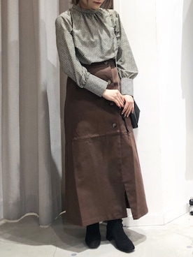 くすみんさん（レディース・153cm）の冬コーディネート