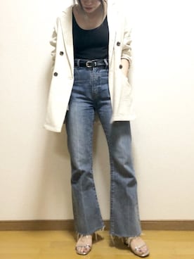 「CASPER JOHN（キャスパージョン）のアイテム」を使った、くすみんさん（レディース・153cm）の春コーディネート