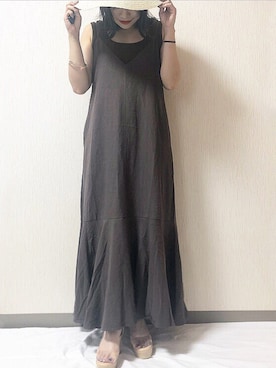 「LAGUNAMOON（ラグナムーン）のアイテム（パンプス）」を使った、くすみんさん（レディース・153cm）の春コーディネート