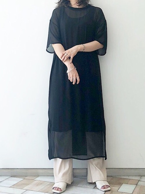くすみん Aunt Marie Sのワンピースを使ったコーディネート Wear
