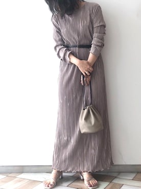 「くすみカラー」｜くすみんさん（レディース・153cm）の夏コーディネート