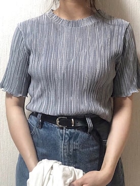 「CASPER JOHN（キャスパージョン）のアイテム」を使った、くすみんさん（レディース・153cm）の春コーディネート