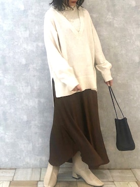 くすみんさん（レディース・153cm）の冬コーディネート