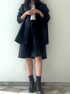 「2021年」｜くすみんさん（レディース・153cm）の冬コーディネート