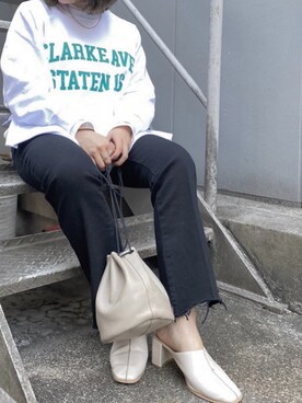 「ADAM PATEK（アダムパテック）のアイテム」を使った、くすみんさん（レディース・153cm）の冬コーディネート