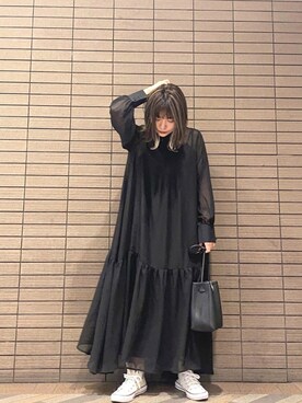 メンズのワンピース ブラック 黒色系 コーディネート Zozotown