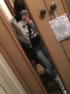 kuuchanさん（レディース・155cm）の冬コーディネート