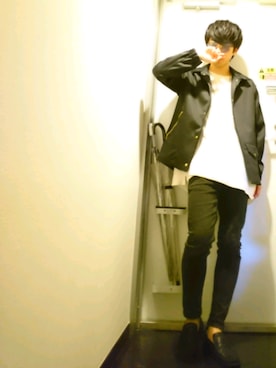 「CULLNI（クルニ）のアイテム（その他アウター）」を使った、takaさん（メンズ・170cm）の夏コーディネート