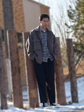 「公园」｜bfさん（メンズ・182cm）の夏コーディネート