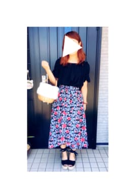 mさん（レディース・158cm）の夏コーディネート