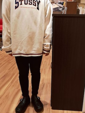 「原宿」｜「アイテム（ローファー）」を使った、yuu😋さん（レディース・157cm）の春コーディネート