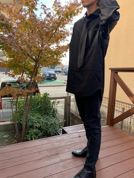 「アイテム（フォーマルスーツ/小物）」を使った、yuki🇮🇹さん（メンズ・184cm・10代）の秋コーディネート