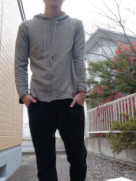 「bajra（バジュラ）のアイテム」を使った、Keyさん（メンズ・175cm）の春コーディネート