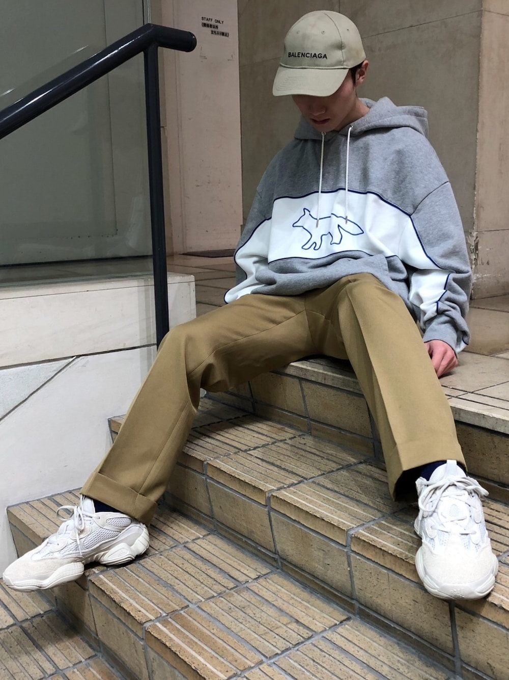 中古・古着通販】BALENCIAGA (バレンシアガ) ロゴベースボール