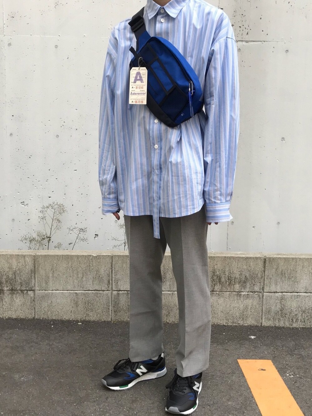 ADER errorのボディバッグ/ウエストポーチを使った人気ファッション