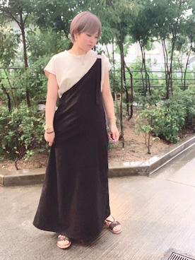 「Auntmaries」｜narumin♡さん（レディース・153cm）の夏コーディネート