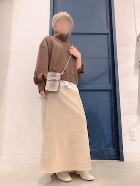 「Auntmaries」｜narumin♡さん（レディース・153cm）の冬コーディネート